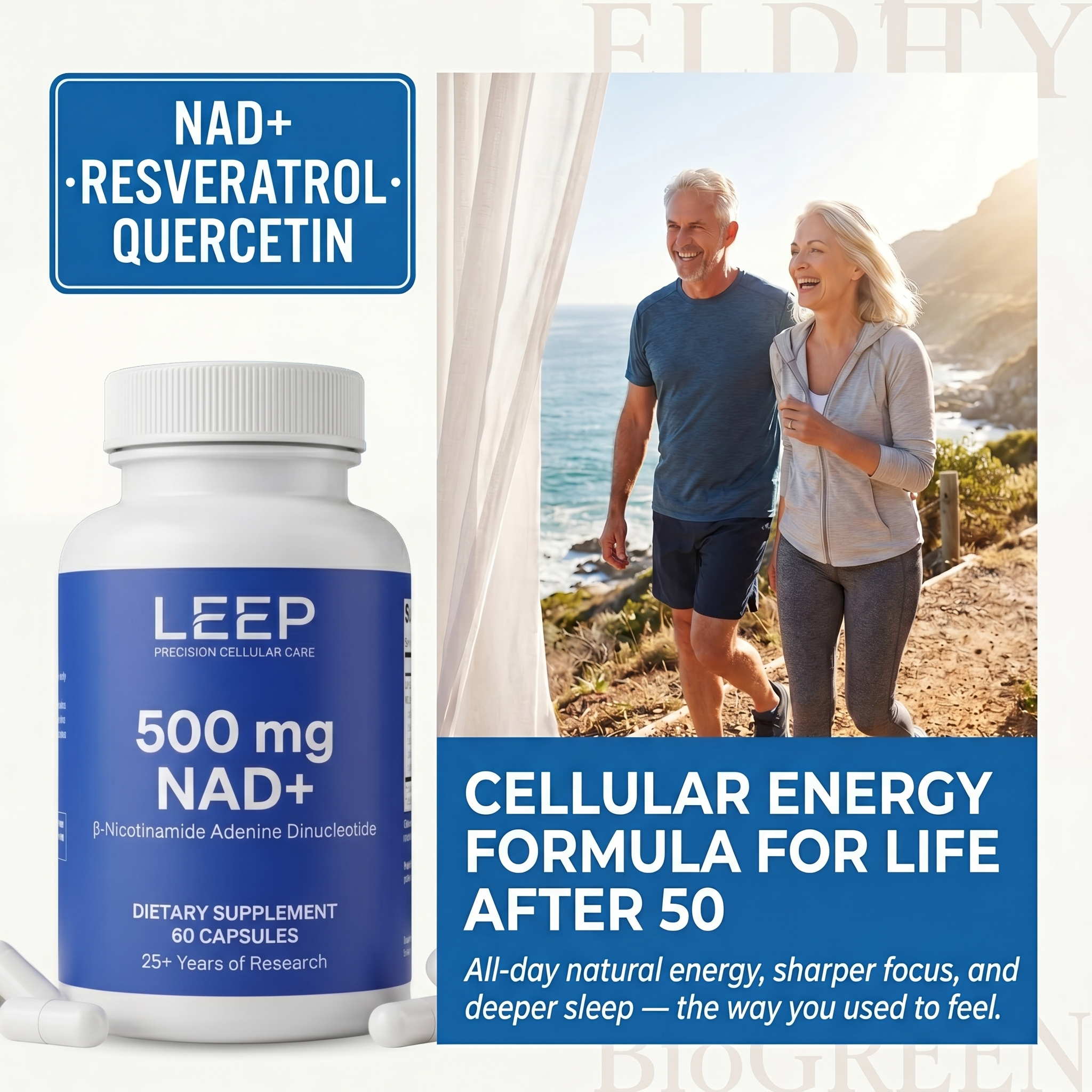 NAD Level Restoration Pills