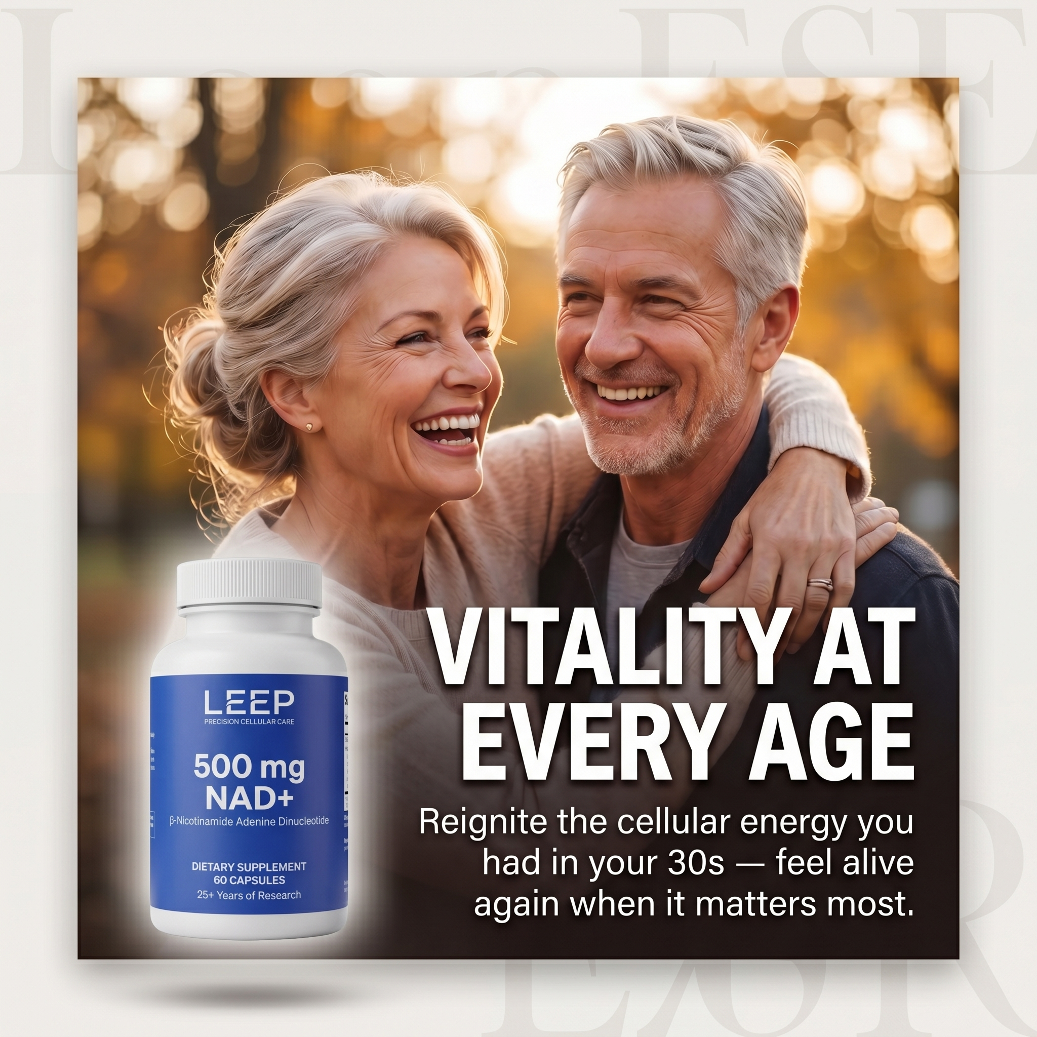 NAD Level Restoration Pills